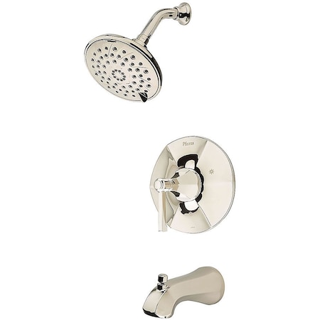 Pfister Pfister Arterra Tub & Shower Trim Polished Nickel LG89-8DED